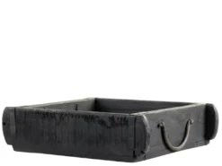 Alte Backsteinform Ziegelform dopptelt unika schwarz