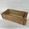 Alte Backsteinform Ziegelform einfach natur