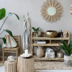Beistell Hocker natur