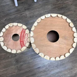 Beistell Hocker natur