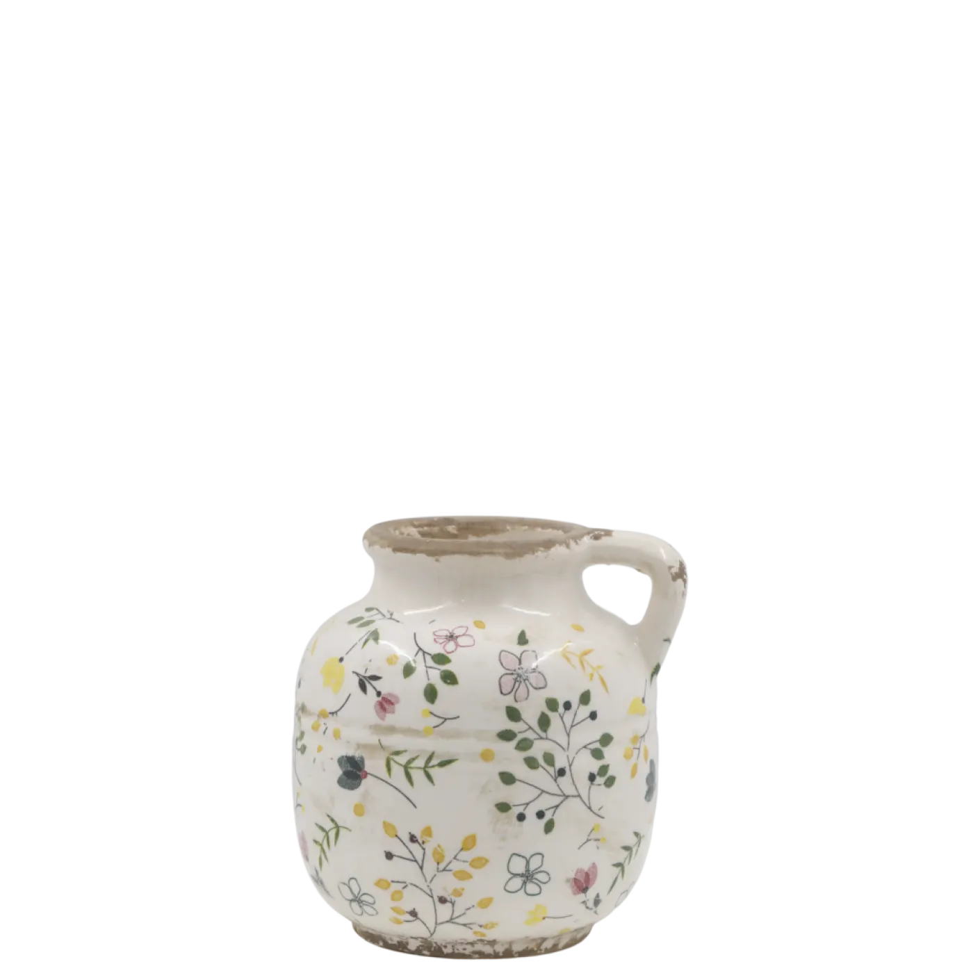 Cavaillon Flasche mit Blumenmotiv klein