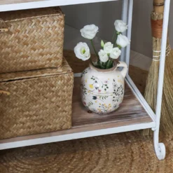 Cavaillon Flasche mit Blumenmotiv klein