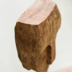 Ethnic Mangoholz Maske Statue