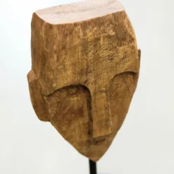 Ethnic Mangoholz Maske Statue