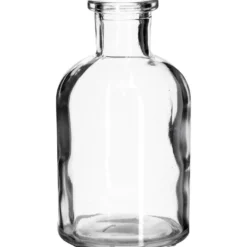 Glas Flasche “Flesje” klar