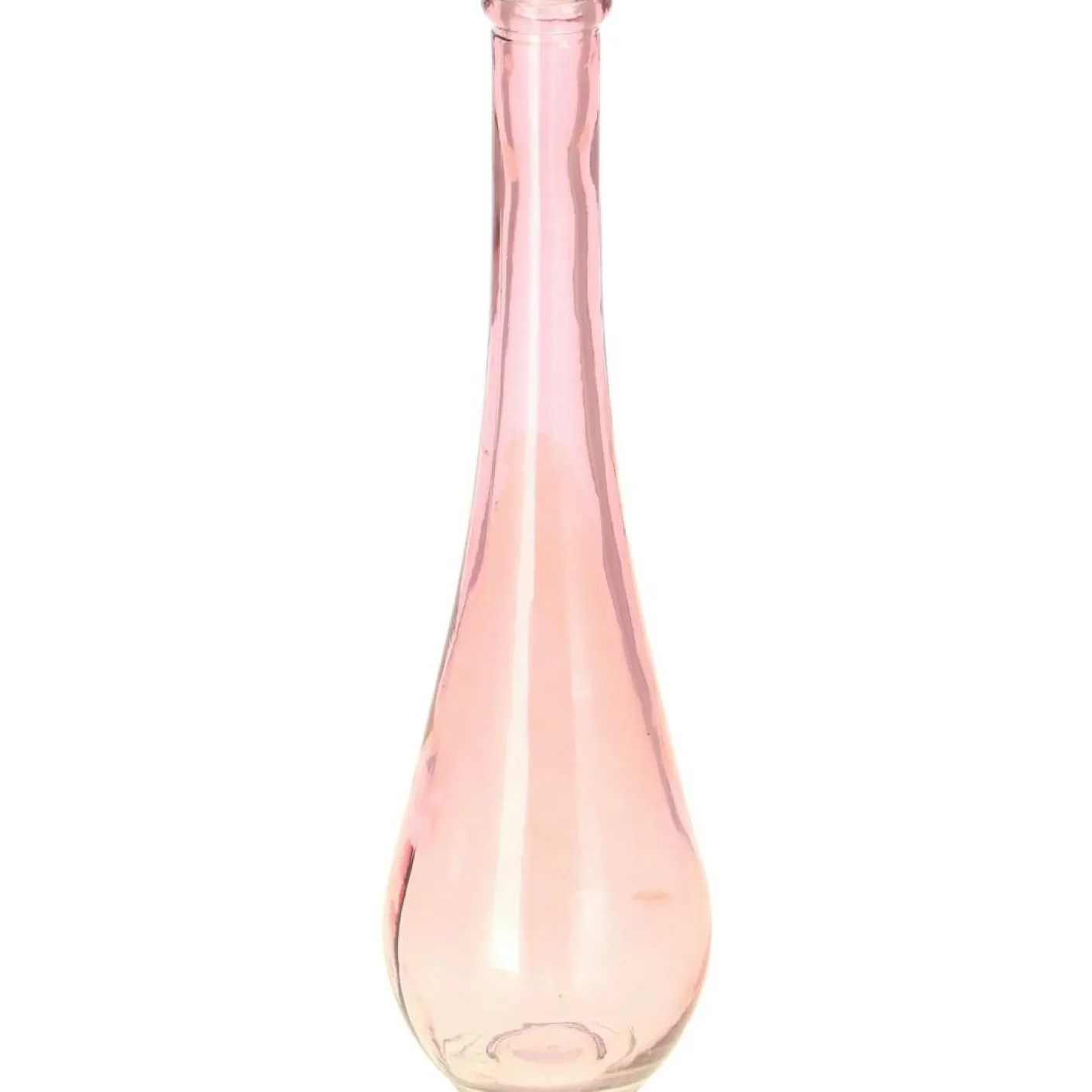 Glas Vase Katie rosa