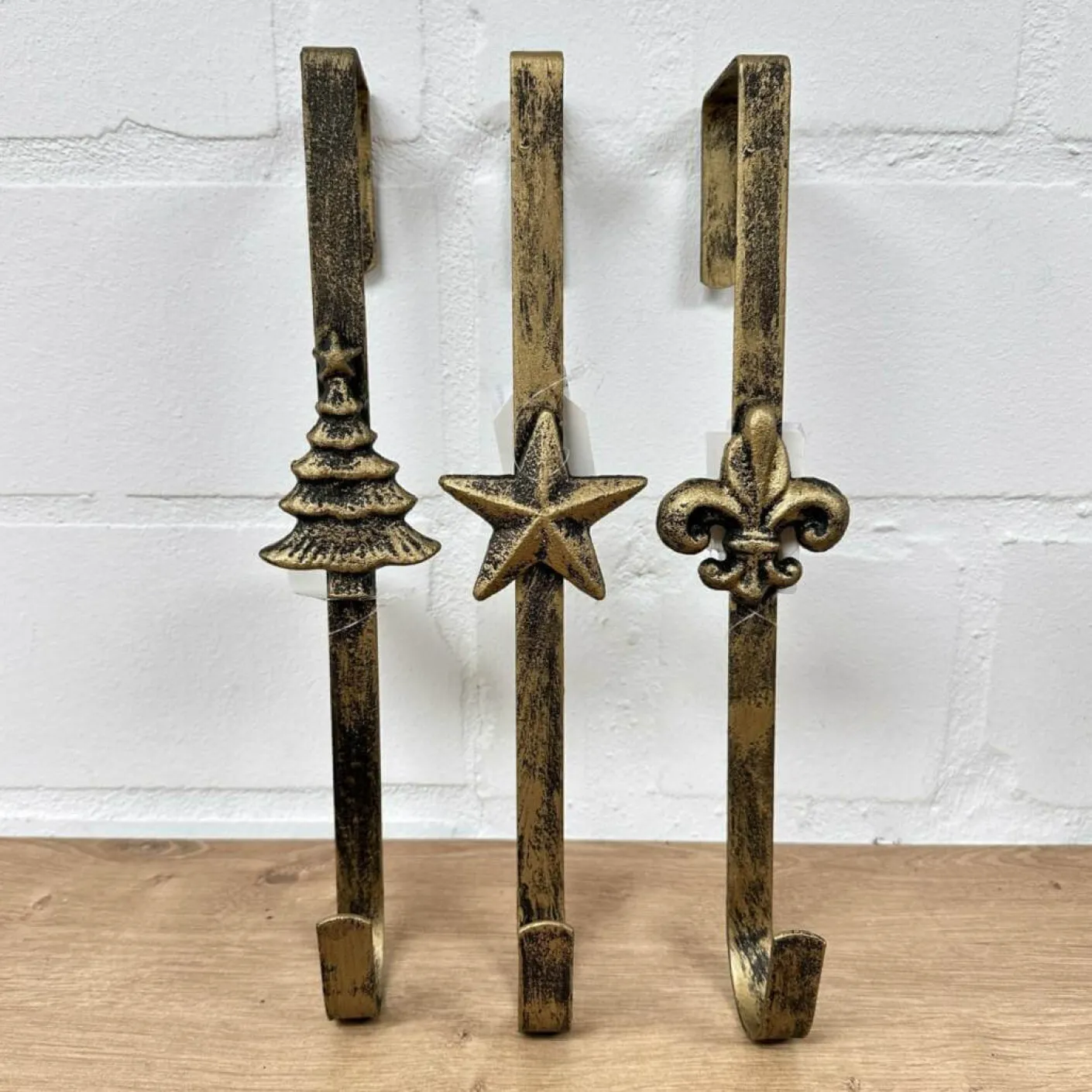 Haken antik gold