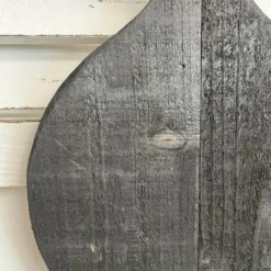 Holz Brett “Beo” rund schwarz