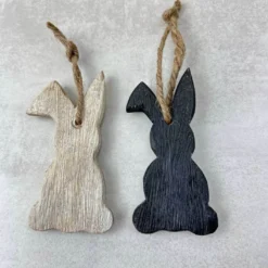 Holz Hase zum Hängen