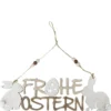 Holz Schild Frohe Ostern