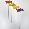 Holz Stecker Frohe Ostern