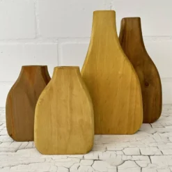 Holz Vase