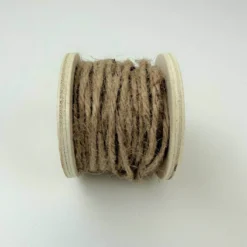 Jute Seil auf Holzspule natur