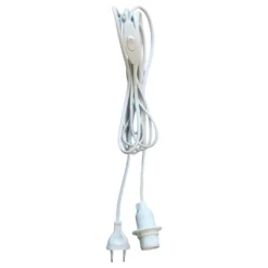 Kabel mit Fassung und Schalter