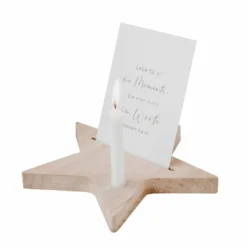 Kartenständer Stern 20cm