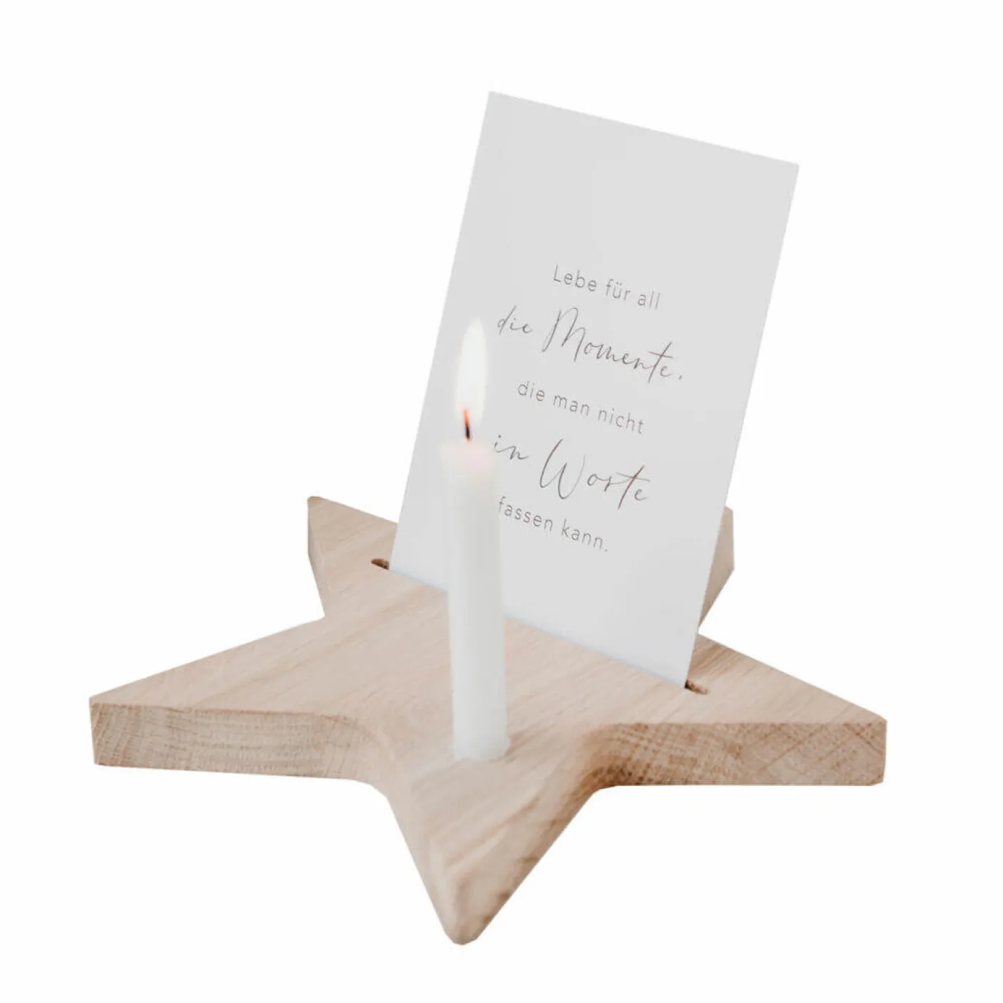 Kartenständer Stern 20cm