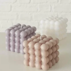 Kerze Bubble L