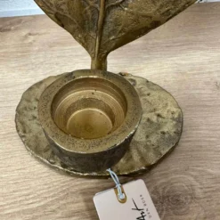 Kerzenhalter Blatt