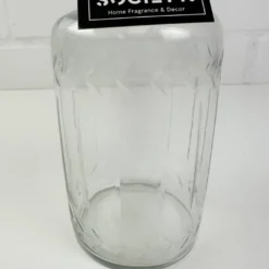 Kerzenhalter mit Glas Vase Camelia