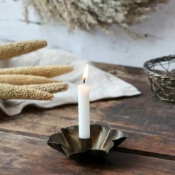 Kerzenständer antique messing