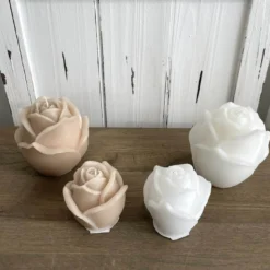 Kerze Rose