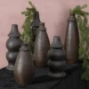 Lorecia Mangoholz Vase braun