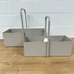 Metall Kasten Erik taupe