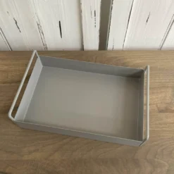 Metall Tablett “Erik” grau