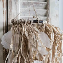 Mobile Bast mit Capiz Muscheln