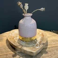 Morley rosa Keramikflasche