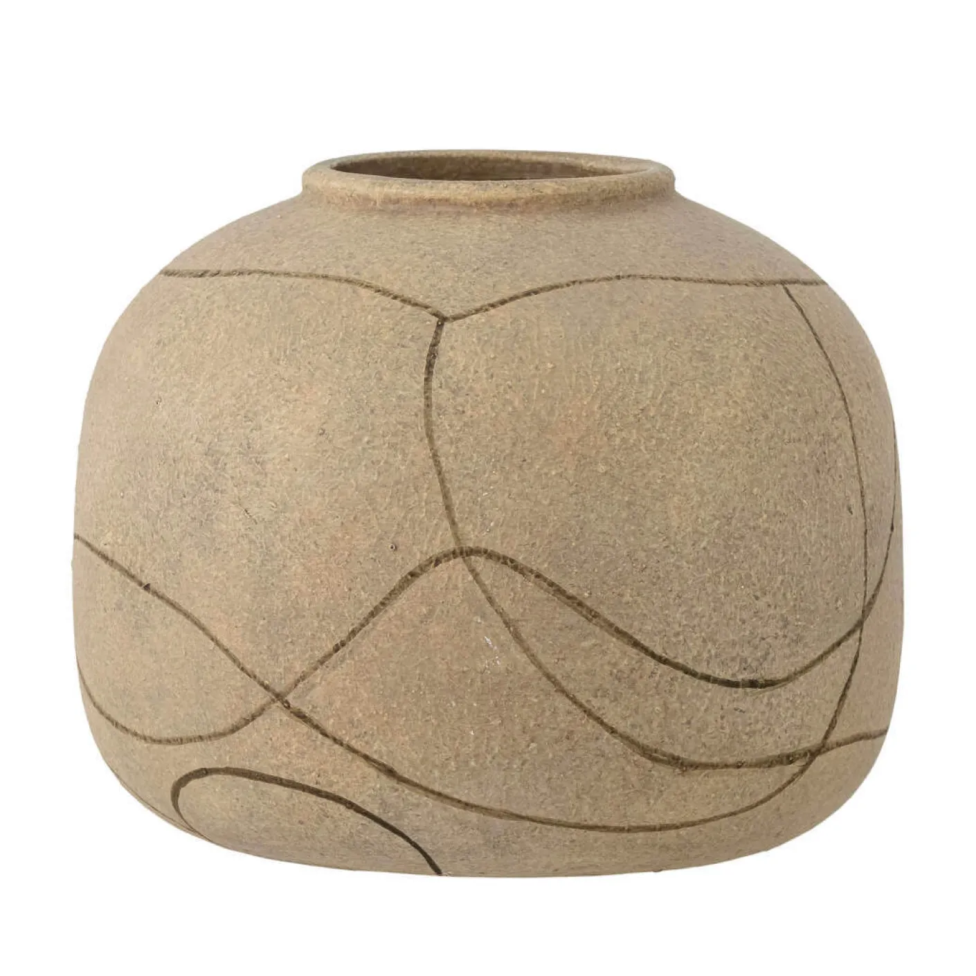 Niza Deko Vase natur