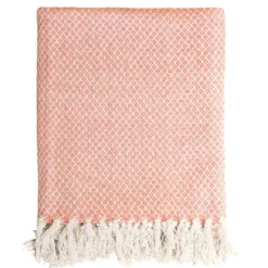 Plaid Baumwolle staubig rosa