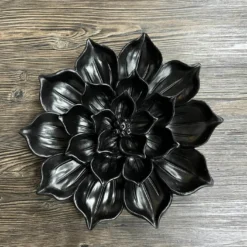 Poly Blume L schwarz