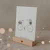 Postkarte Geschenke Fahrrad