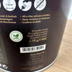 Premium Wall Paint Charcoal Black