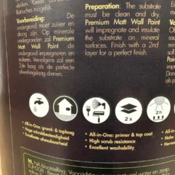 Premium Wall Paint Swankey Black