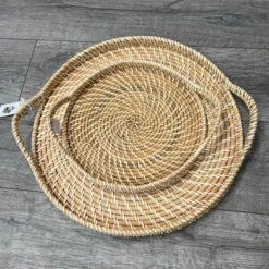 Rattan Tablett