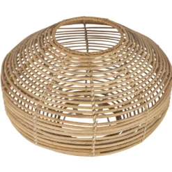 Rattan Wandleuchte