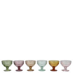 Saint-Èmillion Glas mit Muster