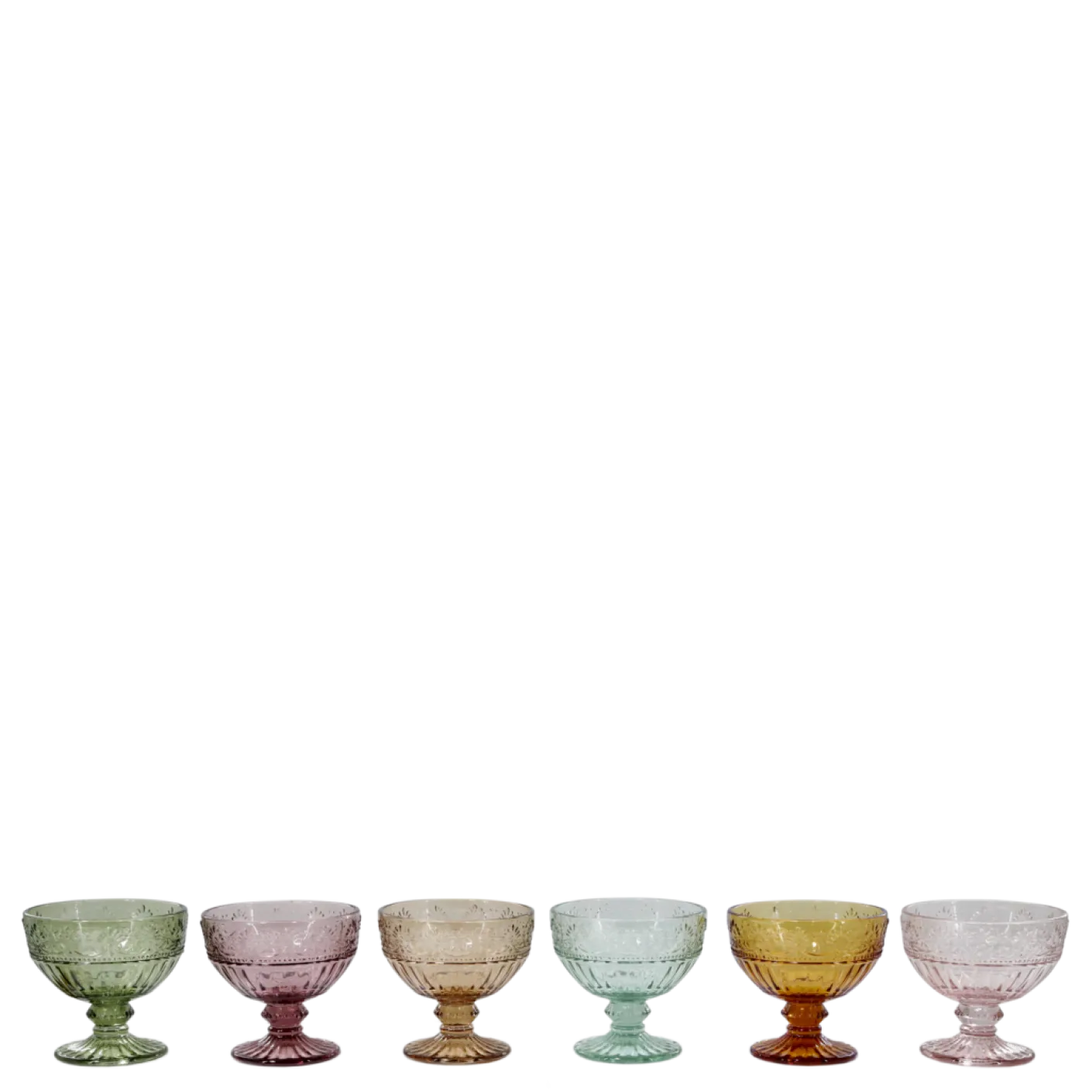 Saint-Èmillion Glas mit Muster