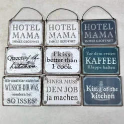 Schild Shabby Spruch