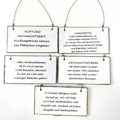 Schild Weihnachten