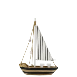 Segelboot schwarz