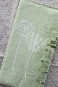 Servietten Maskros Pusteblume