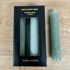 Stabkerzen S 6er-Set Celadon grün