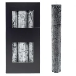 Stabkerze schwarz XL