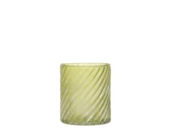 Teelichthalter antique verte
