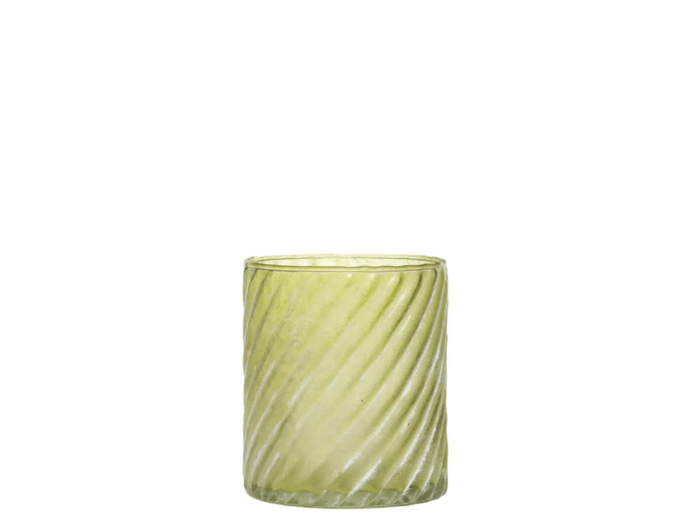 Teelichthalter antique verte