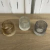 Teelichthalter Glas