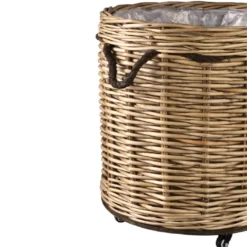 Tifa Rattankorb auf Rollen